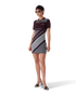 Diagonal Tennis Merino Polo Dress