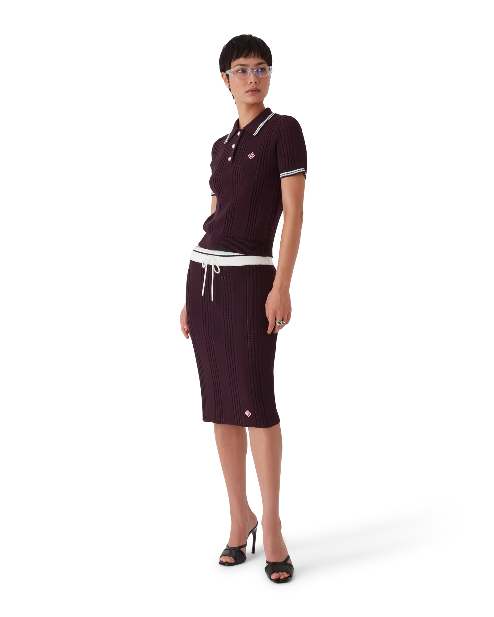 Cotton Knit Short Sleeve Polo