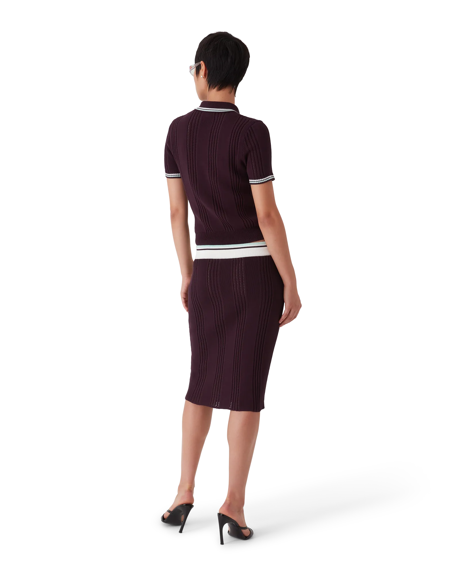 Cotton Knit Short Sleeve Polo