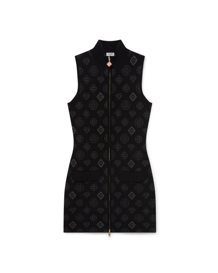 Robe en jacquard Monogram