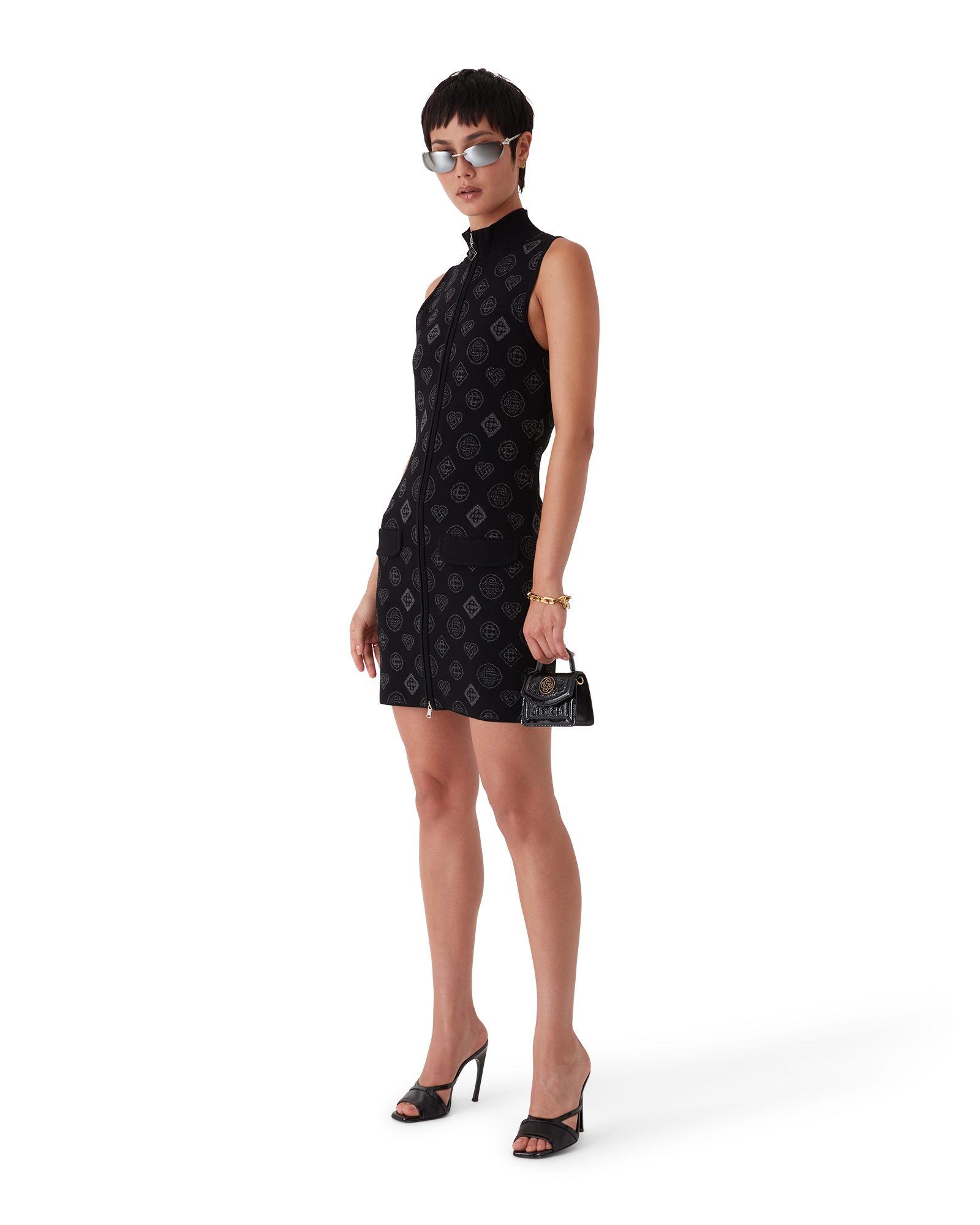 Monogram Jacquard Dress