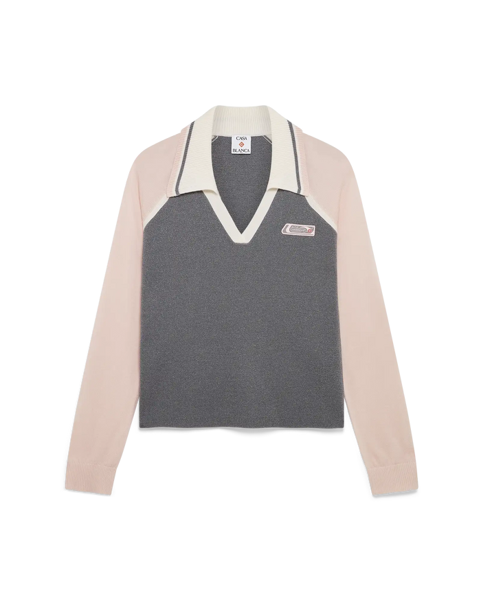 Merino Tennis Long Sleeve Polo