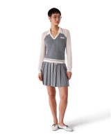 Merino Tennis Long Sleeve Polo