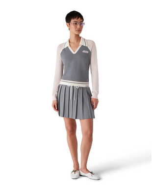 Merino Tennis Long Sleeve Polo