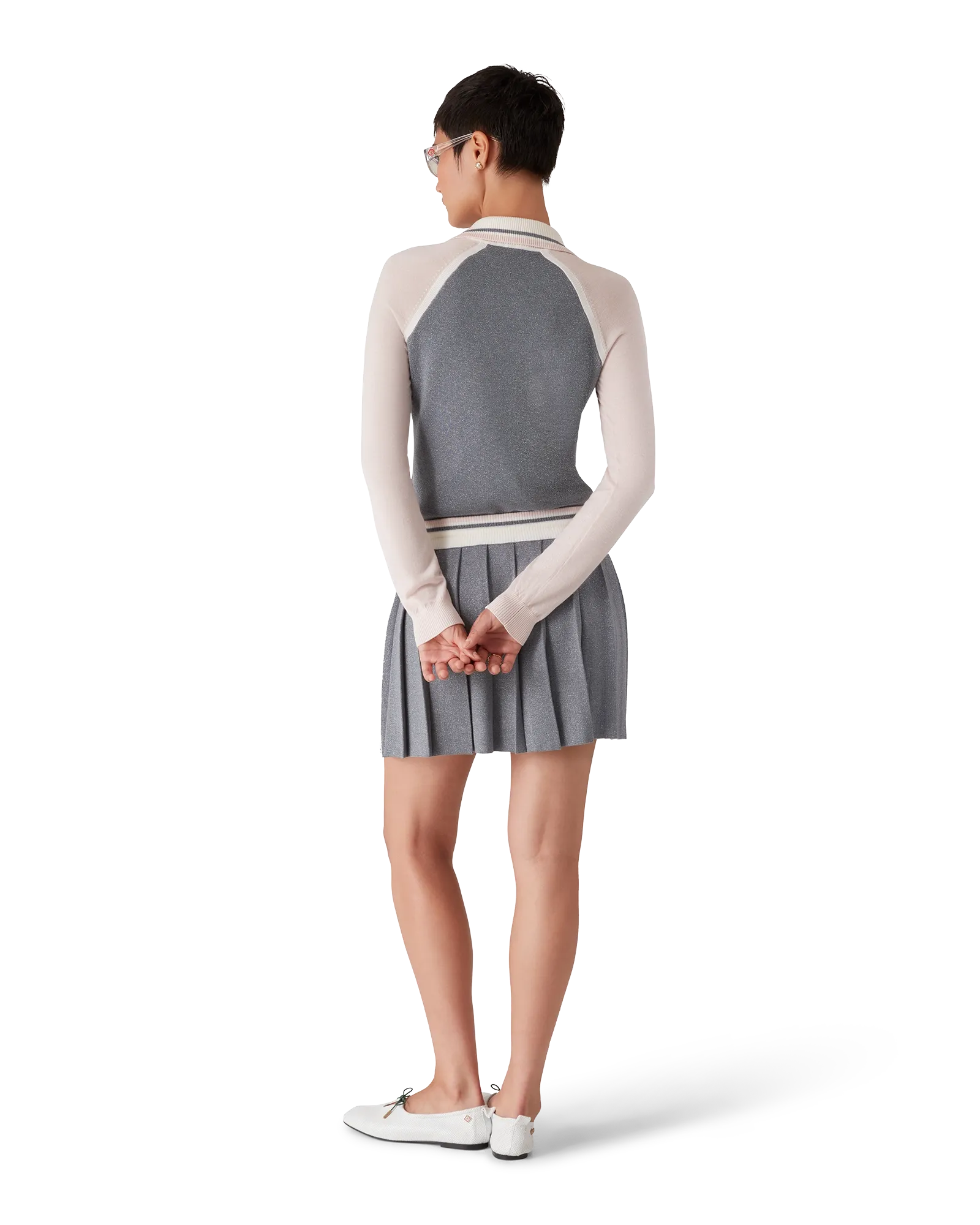 Merino Tennis Long Sleeve Polo