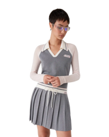 Merino Tennis Long Sleeve Polo