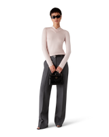 Merino Cowl Neck Top