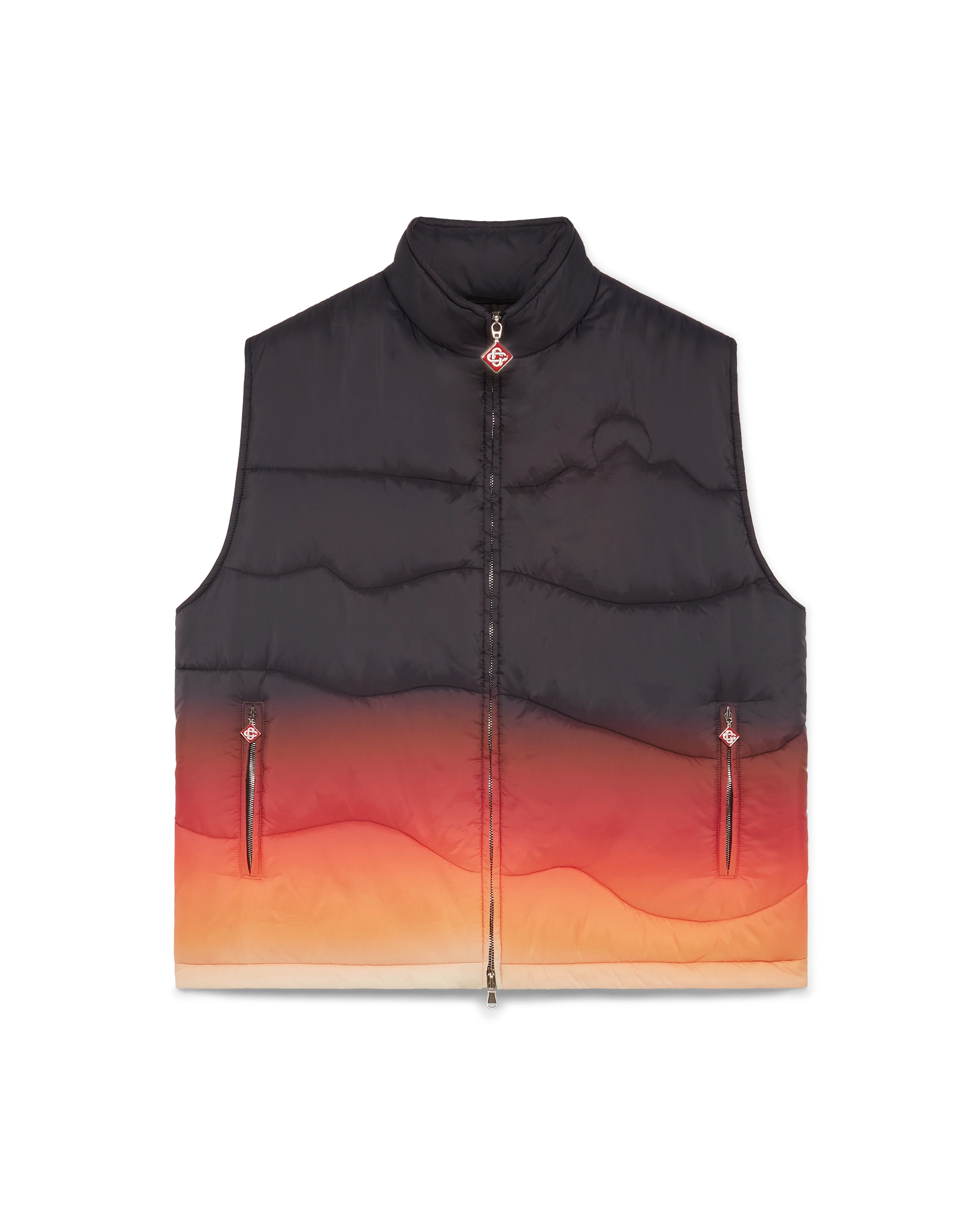 Gradient Nylon Down Puffer Gilet