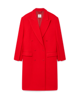 Boiled Wool Overcoat