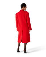 Boiled Wool Overcoat