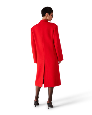 Boiled Wool Overcoat