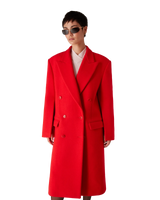 Boiled Wool Overcoat