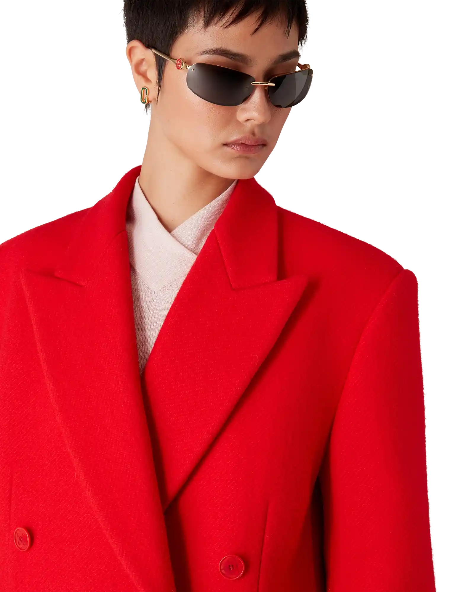 Boiled Wool Overcoat