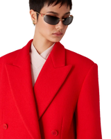 Boiled Wool Overcoat