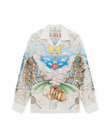 Chemise en soie à manches longues classique Paris Store