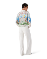 Chemise en soie à manches longues classique Paris Store