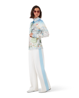 L'Hiver Fleuri Long Sleeve Silk Twill Shirt