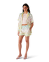 Candy Icons Short Sleeve Silk Twill Shirt