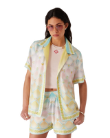 Candy Icons Short Sleeve Silk Twill Shirt