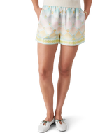 Candy Icons Silk Twill Shorts