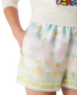 Candy Icons Silk Twill Shorts