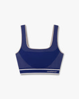 Brassière sans coutures bleue