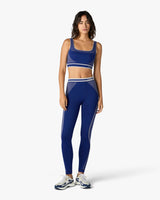 Brassière sans coutures bleue