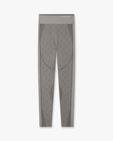 Light Grey Seamless Monogram Leggings