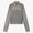 Light Grey Seamless Monogram Long Sleeve Top