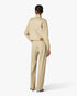 Beige Desert Canvas Denim Jeans