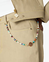 Beige Desert Canvas Denim Jeans