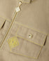 Beige Desert Canvas Denim Jacket