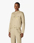 Beige Desert Canvas Denim Jacket