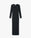 Black Ribbed Jewellery Maxi Dress