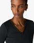 Black Ribbed Jewellery Maxi Dress