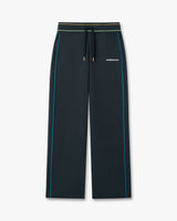 Navy Low-Rise Punto Joggers with Contrast Piping