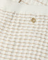 Pantalon blanc Pleated Mosaic
