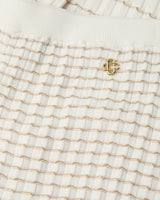 Pantalon blanc Pleated Mosaic