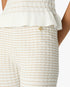 Pantalon blanc Pleated Mosaic