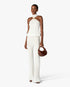 White Pleated Mosaic Top