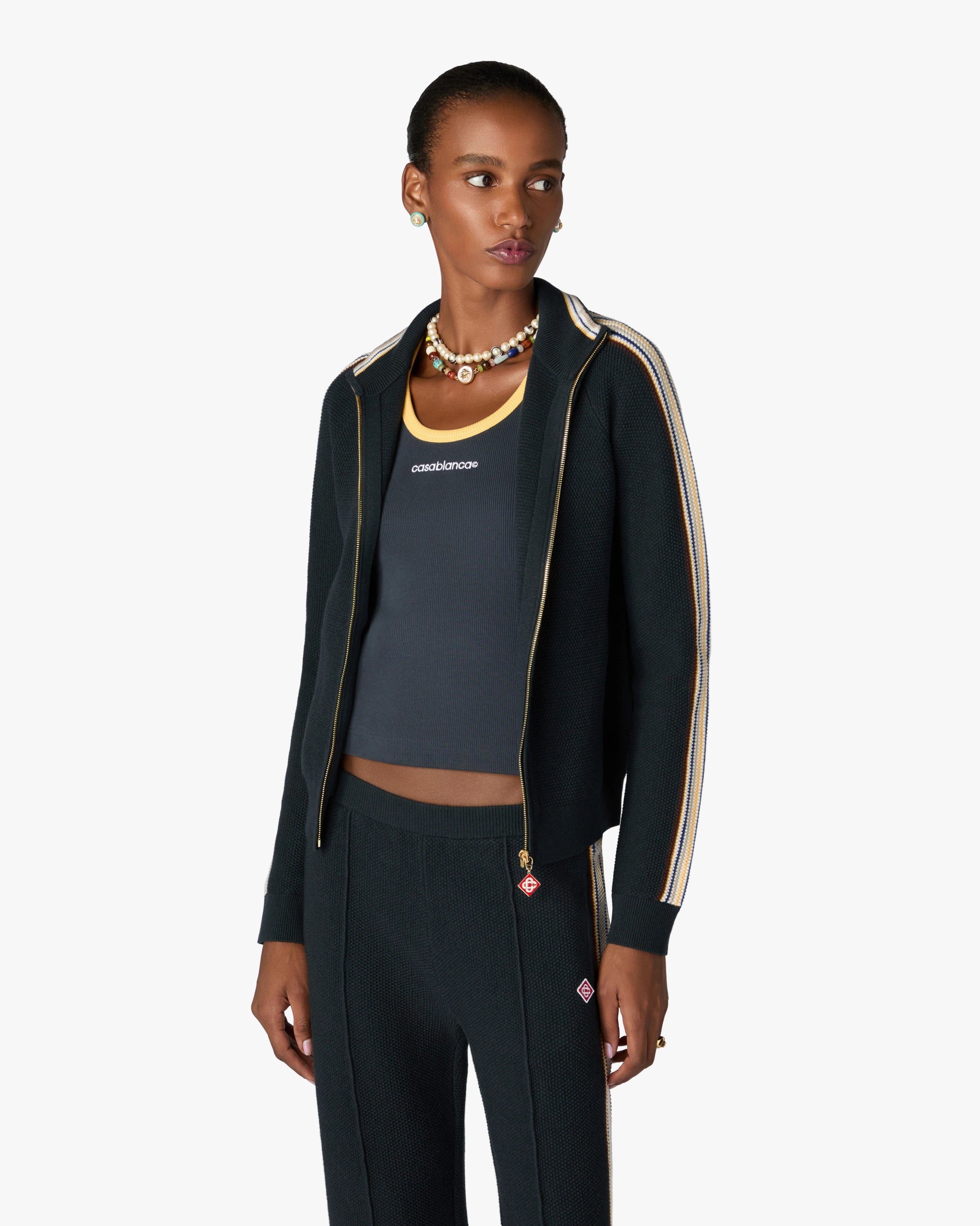 Café Culture Wool Track Jacket