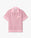 Chemise en soie rose à monogramme Radiating