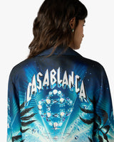 Crystal Alchemy Long Sleeve Silk Twill Shirt