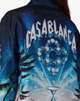 Crystal Alchemy Long Sleeve Silk Twill Shirt