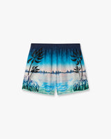 Crystal Alchemy Silk Twill Shorts
