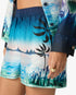 Crystal Alchemy Silk Twill Shorts
