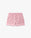 Pink Radiating Monogram Silk Shorts
