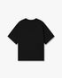 Black Logo Cropped Baby Short Sleeved T-Shirt