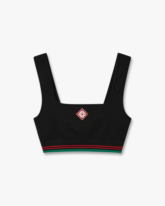 Black Seamless Bralette