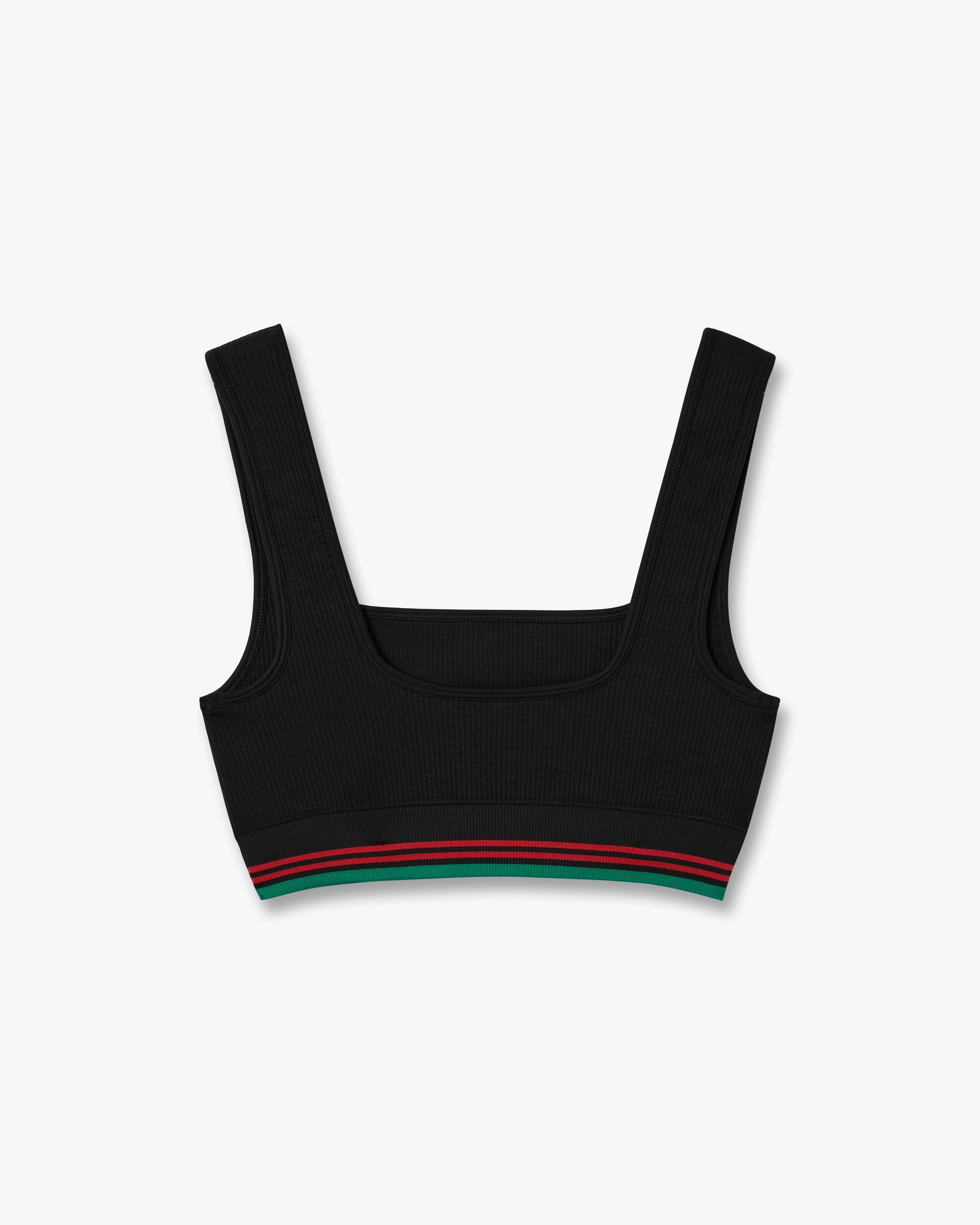 Black Seamless Bralette
